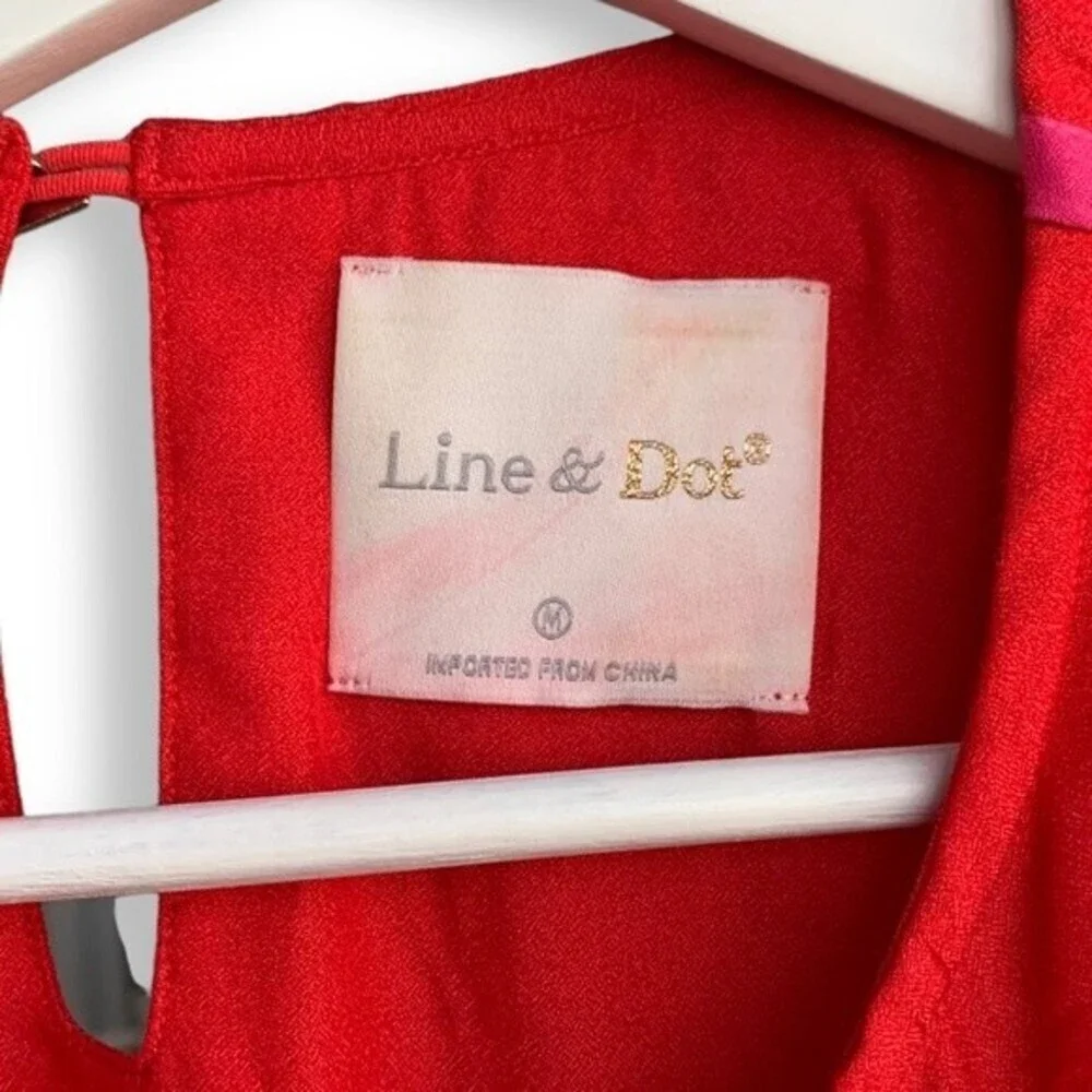 Red Shift Dress - Picture 12 of 16